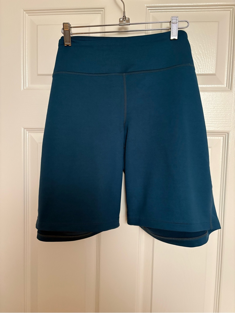 Athleta Deep Teal Athletic Bike Shorts